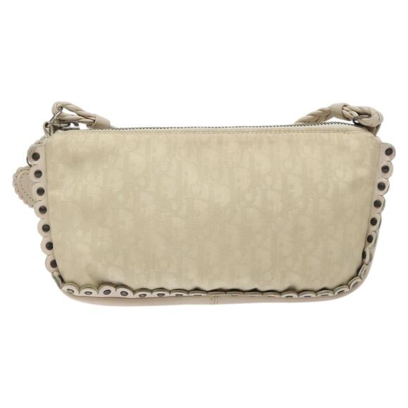 DIOR Trotter Canvas Shoulder Bag White - Picture 2 of 12